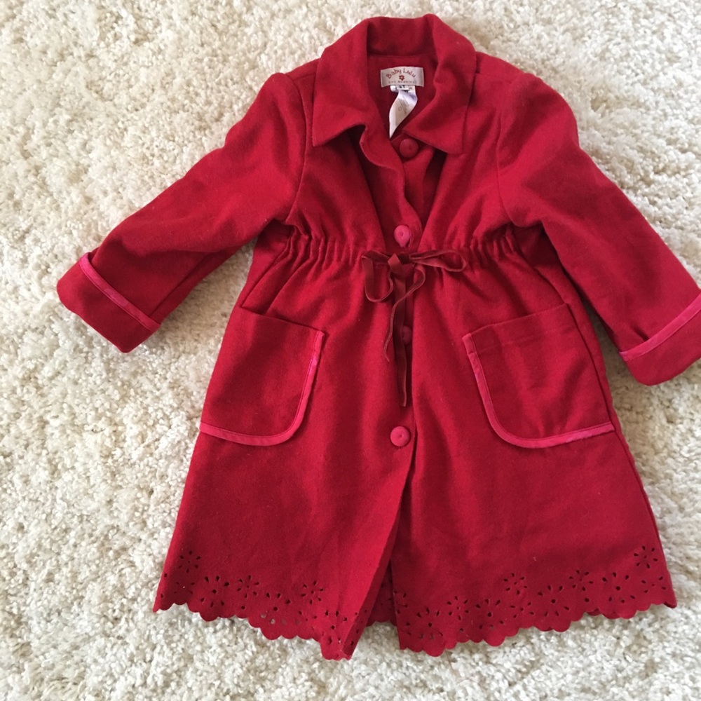 Baby Lulu wool coat
